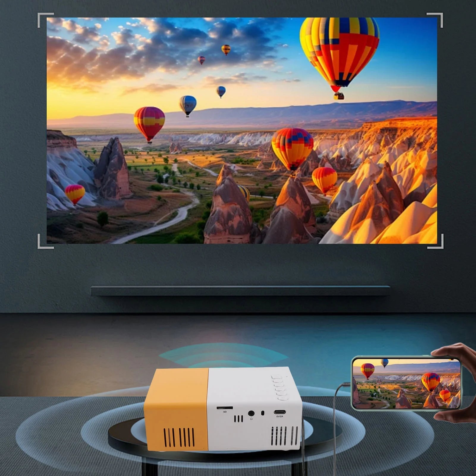 Klyro Smart Mini Projector - Luxury Mini Projector